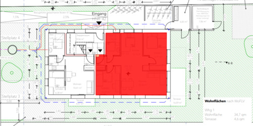 Foto - Gemütliche 1-Zimmer-Wohnung mit Terrasse in Greven –ab 01.12.2025