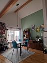 Foto - DG Wohnung 65 qm mit Balkon in Moosach zu vermieten