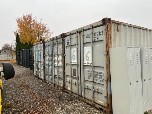 Foto - Container Platz Miete. 20 Fuß 15 qm