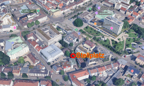 Foto - Offener Parkplatz in Heilbronn-Zentrum zu vermieten