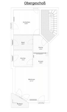 Foto - Gehobene 2-Zimmer-Wohnung mit Balkon