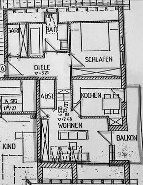 Foto - 2.5 Zimmer Dachgeschoßwohnung zur Miete in Thannhausen
