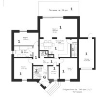 Große EG Wohnung mit Garten, Terrasse und Garage – Erstbezug - Weyhe