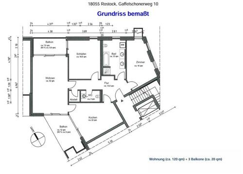 Foto - 3-Zimmer-Wohnung in Rostock auf der Holzhalbinsel