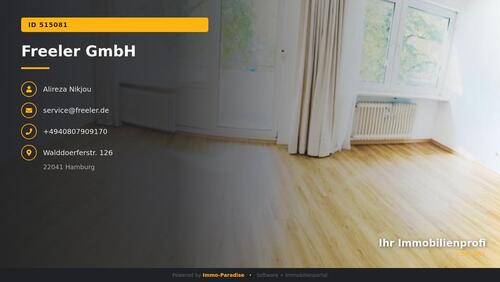Foto - 2 Zimmer Etagenwohnung zur Miete in Hamburg