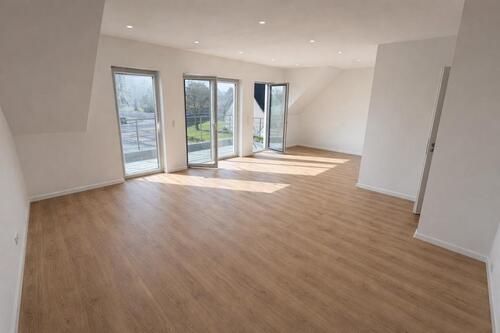 Foto - Moderne 3-Zimmer-Wohnung mit Balkon, Stellplatz und HWR – Neubau