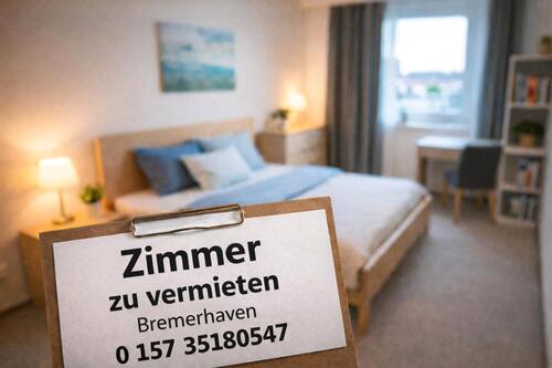 Foto - Möbliertes Zimmer in Bremerhaven – sofort frei – WLAN
