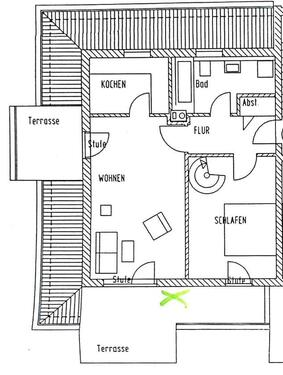 Foto - Etagenwohnung in Rosenheim zur Miete