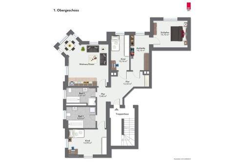 Foto - Etagenwohnung in Königsbrück zur Miete