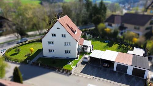 Foto - modernisierte 3-Zi.-Whg. in Wangen i. A. mit Garten und DG