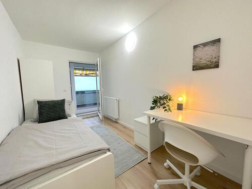 Foto - Zimmer frei in 6er-WG mit Balkon – Mombertplatz 60, Heidelberg