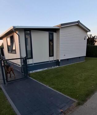 Foto - Premium-Mobilheim Lacet Nobel (40 m²)+12 m² Vorzelt - Winterfest.