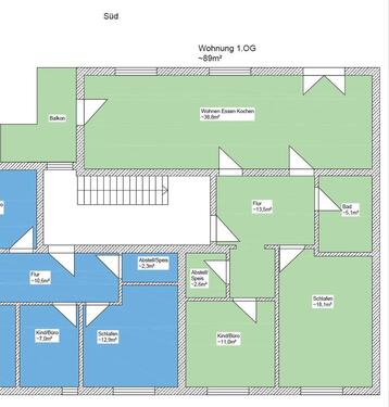 Foto - 3 Zimmer Etagenwohnung zur Miete in Regen