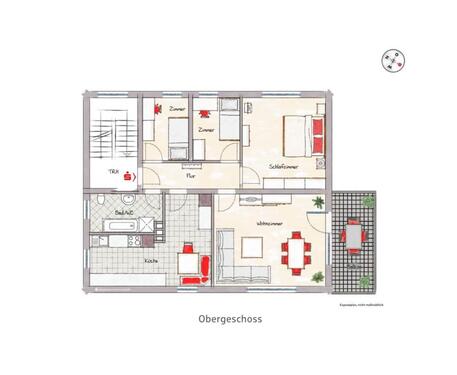 Foto - Helle 4 Zimmer Wohnung in TOP Lage