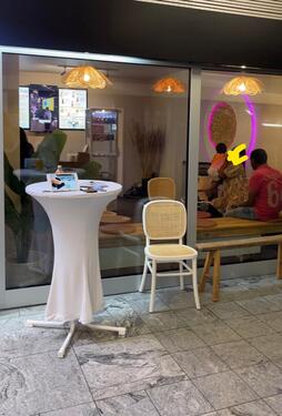 Foto - Cafe in der Sandhofpassage Frankfurt zur Übernahme