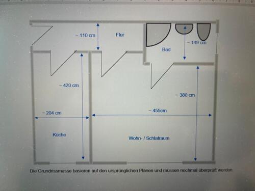 Foto - 1 Zimmerwohnung - 420,00&nbsp;EUR Kaltmiete, ca.&nbsp; 32,00&nbsp;m&sup2;