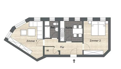Foto - Etagenwohnung zur Miete in Dresden