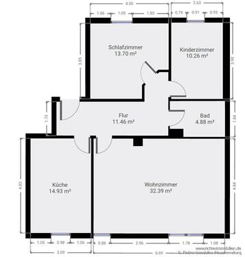 Foto - Etagenwohnung zur Miete in Freiberg