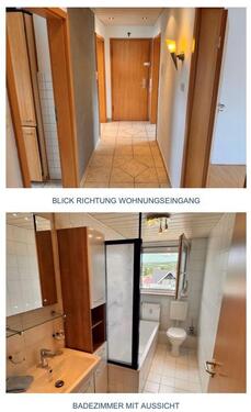 Foto - 3 ZKB Wohnung mit EBK, Tageslichbad und kleinen Balkon