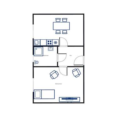 Foto - 1 Zimmer Erdgeschoßwohnung zur Miete in Göttingen