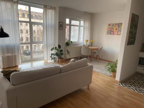 Foto - Schöne 2-Zimmer-Wohnung (möbliert) in Leipzig-Mitte befristet