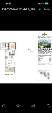 Foto - 2 Zimmer Etagenwohnung zur Miete in Bietigheim-Bissingen