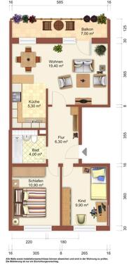 Foto - 3 Zimmer Etagenwohnung zur Miete in Weißwasser (Oberlausitz)