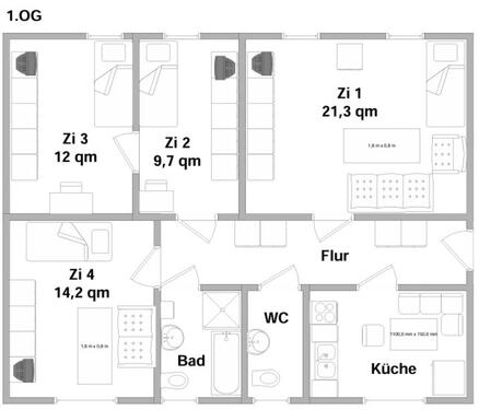 Foto - Etagenwohnung zur Miete in Plauen