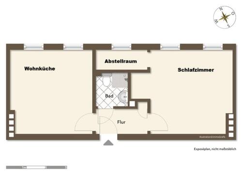 Foto - Etagenwohnung in Bremerhaven zur Miete