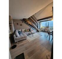 Stilvolle 3-Zimmer- Dachgeschosswohung mit Balkon ,Kamin , Garage - Langelsheim