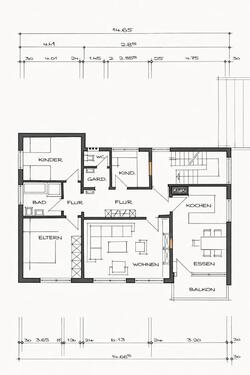 Foto - 4 Zimmer Etagenwohnung in Schnürpflingen