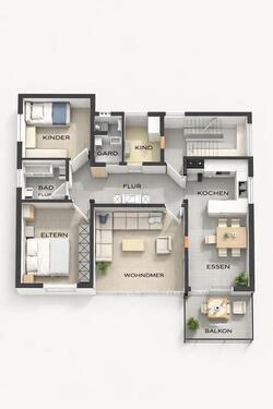 Foto - Etagenwohnung in Schnürpflingen zum Kaufen