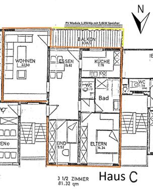 Foto - 4 Zimmer Etagenwohnung zum Kaufen in Leonberg
