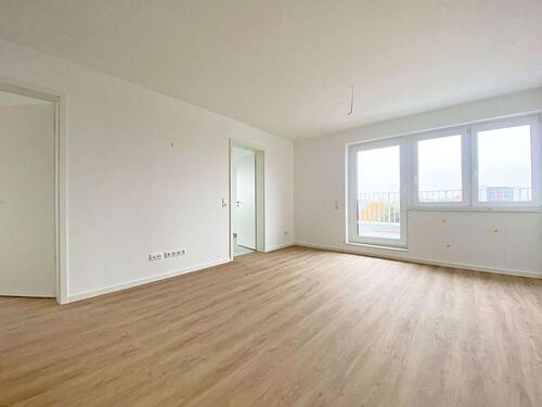 Foto - Gemütliche 2-Zimmer Wohnung mit großer Dachterrasse zum Erstbezug!