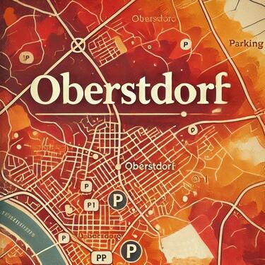 Foto - Stellplatz, Parkplatz im Ortsbereich von Oberstdorf