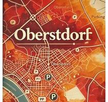 Stellplatz, Parkplatz im Ortsbereich von Oberstdorf