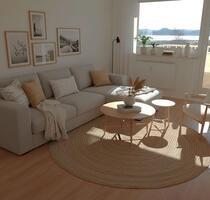 Helle 4-Zimmer-Wohnung mit Seeblick in Sellin Siedlung am Wald