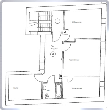 Foto - Etagenwohnung zur Miete in Mittweida