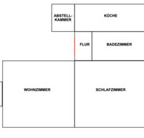 2-Zimmer-Wohnung im Giebichensteinviertel - Halle (Saale) Am Wasserturm/Thaerviertel