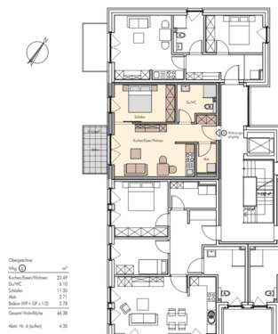 Foto - 2 Zimmer Etagenwohnung zur Miete in Wittmund