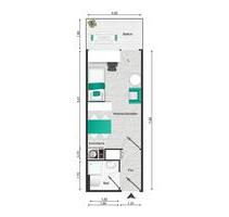 Wohnung Apartment Studentenwohnung in Saarbrücken Rotenbühl