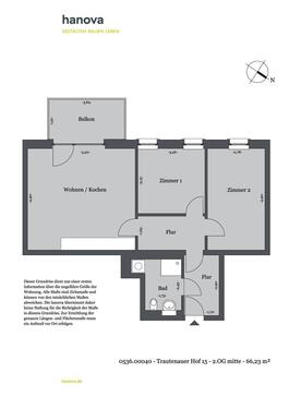 Foto - 3 Zimmer Etagenwohnung zur Miete in Hannover