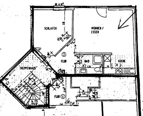Foto - Schicke 2 Zimmer Wohnung in Vechta