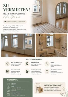 Foto - Frisch sanierte 2-Zimmer Wohnung - im Nordbezirk Krefeld