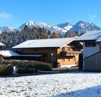 5-Zi.- ETW in 2-Fam. Vollholzhaus im Oberallgäu - Fischen im Allgäu