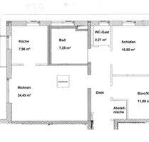 Vermiete helle 3-Zimmer Wohnung Bj2016 in Mühldorf-Nord ab 82026 - Mühldorf am Inn