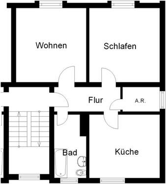 Foto - Etagenwohnung zur Miete in Lehrte