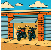 Winterstellplatz Stellplatz Einzelgarage Motorrad ab sofort - Offenbach am Main Buchrain