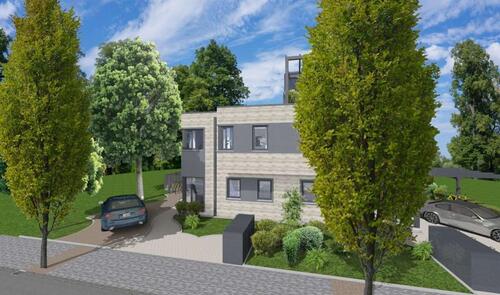 Foto - Neubau Doppelhaushälfe an der Elbe in Dresden-Kleinzschachwitz