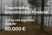 Foto - Traumhaftes Grundstück in Finnland. 3,2 ha mit eigenem Seeufer
